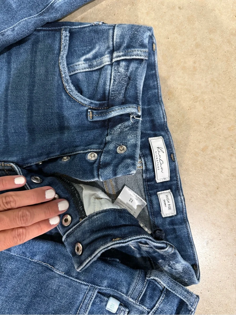 Girls Kancan jeans size 12
